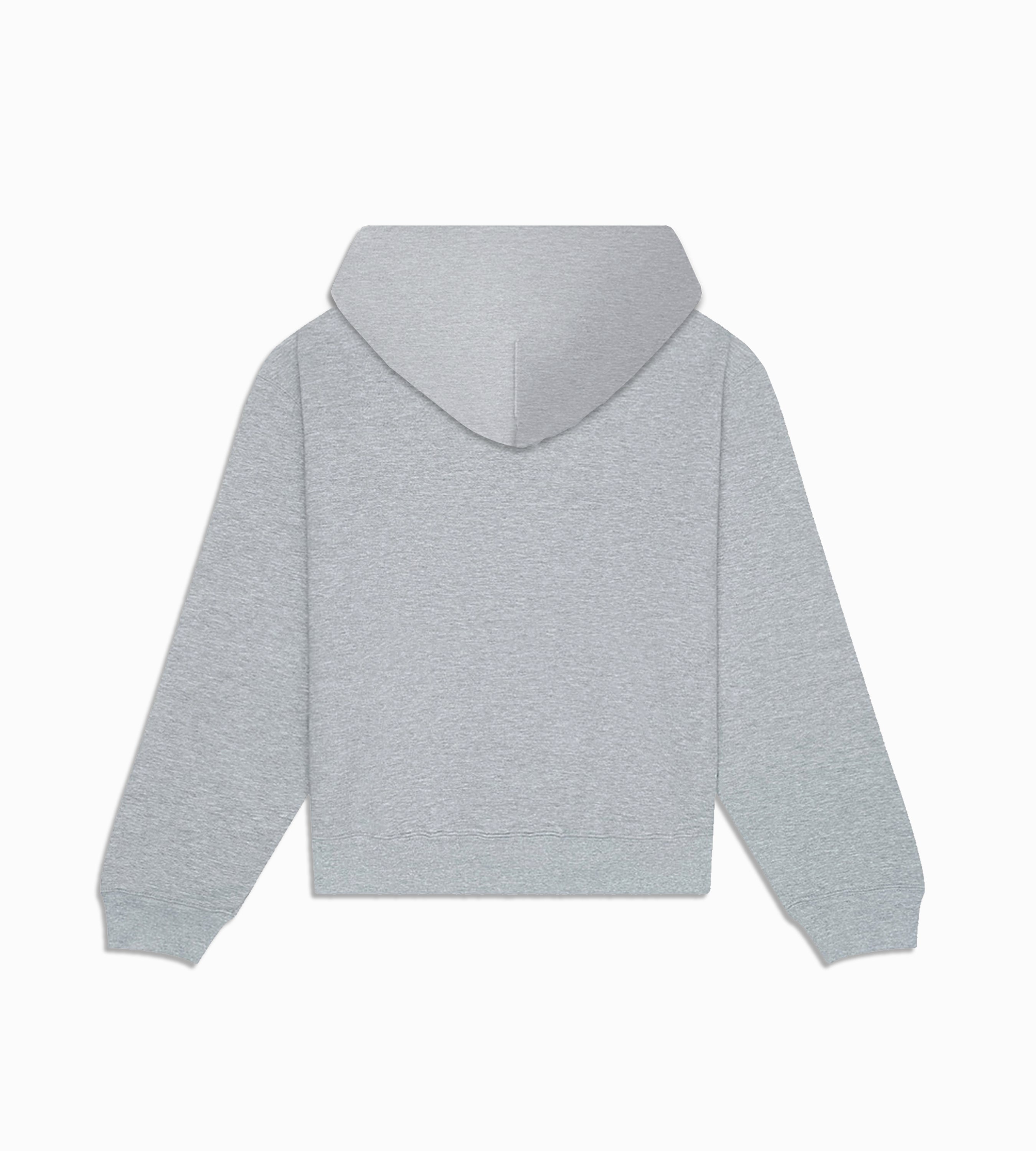 OVERSIZED SCRIPT HOODIE (STEEL GREY)